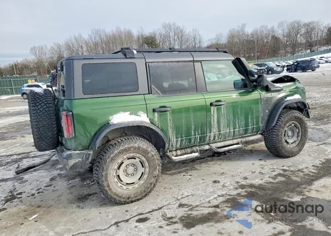 2024 Ford Bronco Everglades z USA, uszkodzony, nr VIN 1FMEE4HH2RLA63195